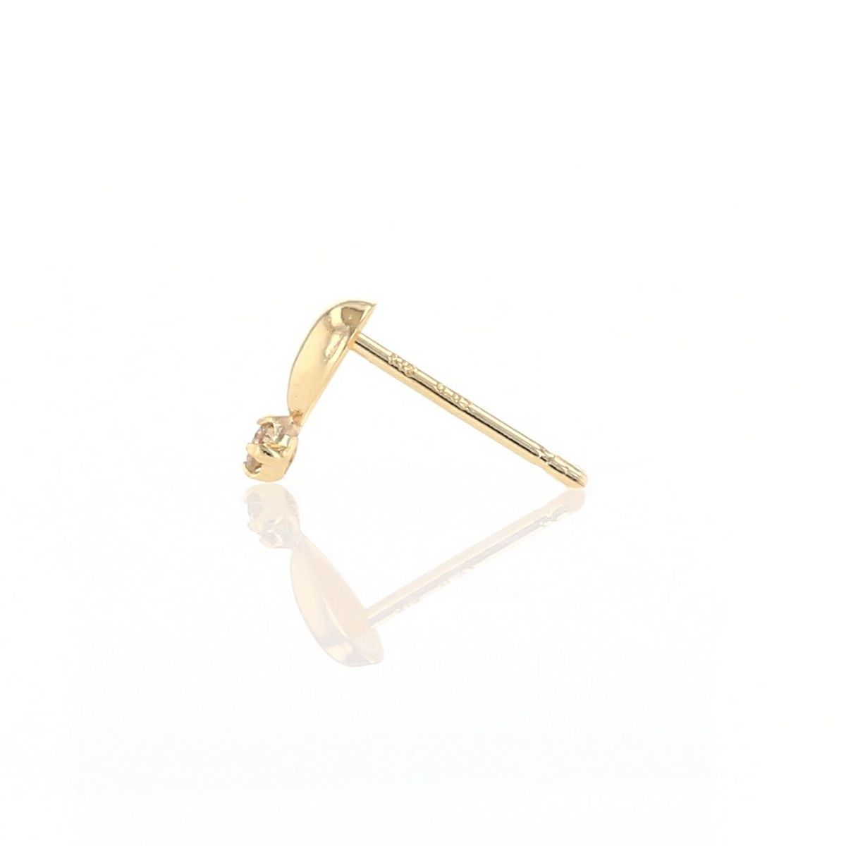 K18 YG ダイヤモンド ピアス 18k 18金 イエローゴールド レディース 彼女 妻 誕生日プレゼント プレゼント ギフト 20代 30代 40代