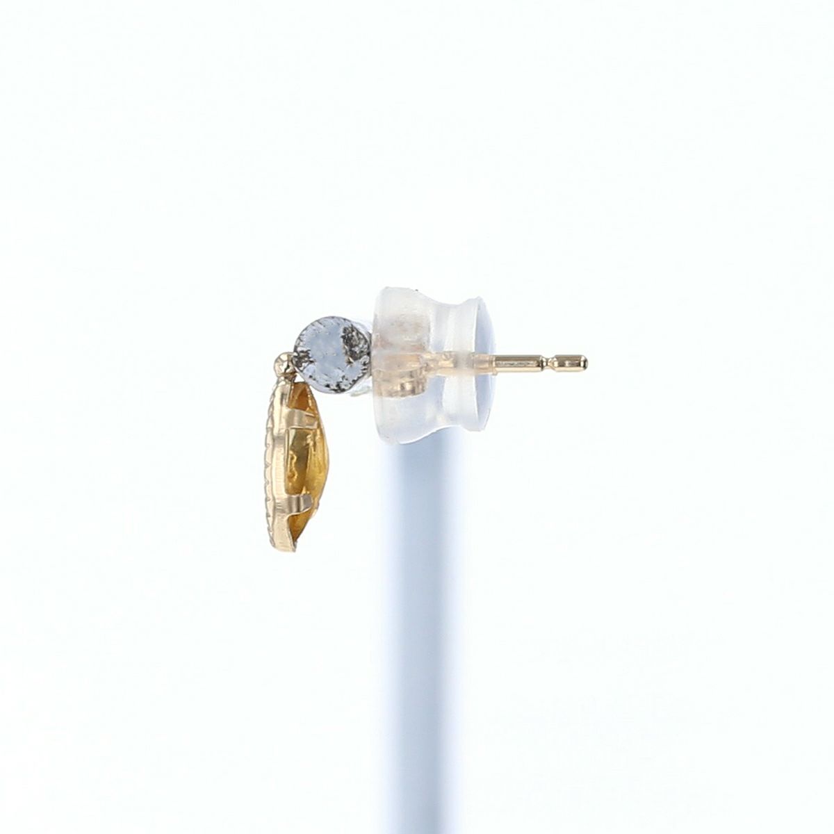 K10 YG シトリン ピアス