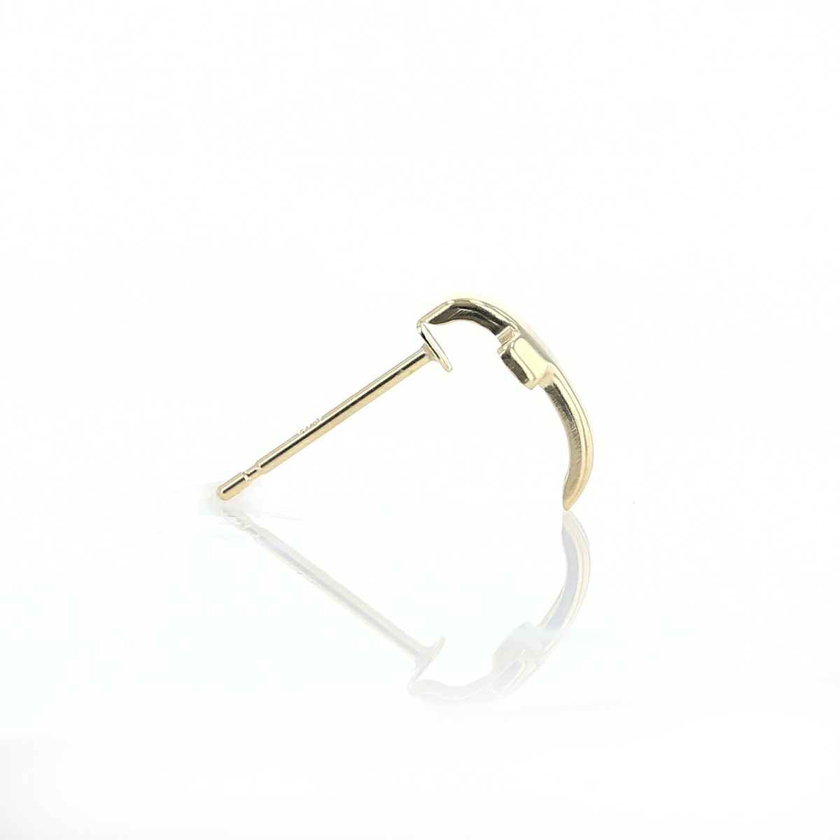 K10 YG クロス ピアス イエローゴールド スタッドピアス かわいい ギフト 誕生日プレゼント 誕生日 20代 30代 40代 妻 彼女 レディース