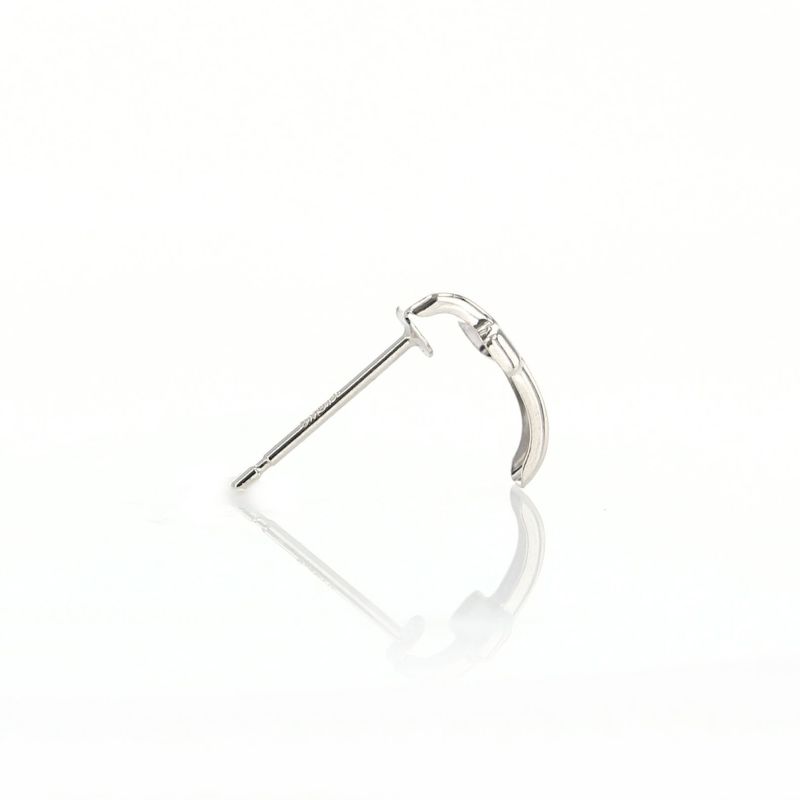 K10 WG クロス ピアス ホワイトゴールド スタッドピアス かわいい ギフト 誕生日プレゼント 誕生日 20代 30代 40代 妻 彼女 レディース