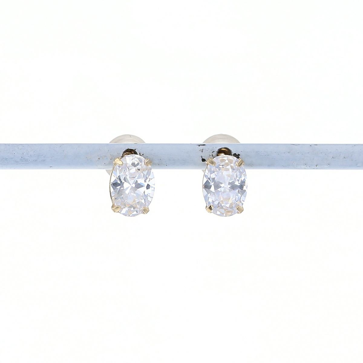 K10 YG キュービックジルコニア ピアス ゴールド レディース 10金 CZ 誕生日プレゼント ギフト 20代 30代 40代 女性 彼女 妻