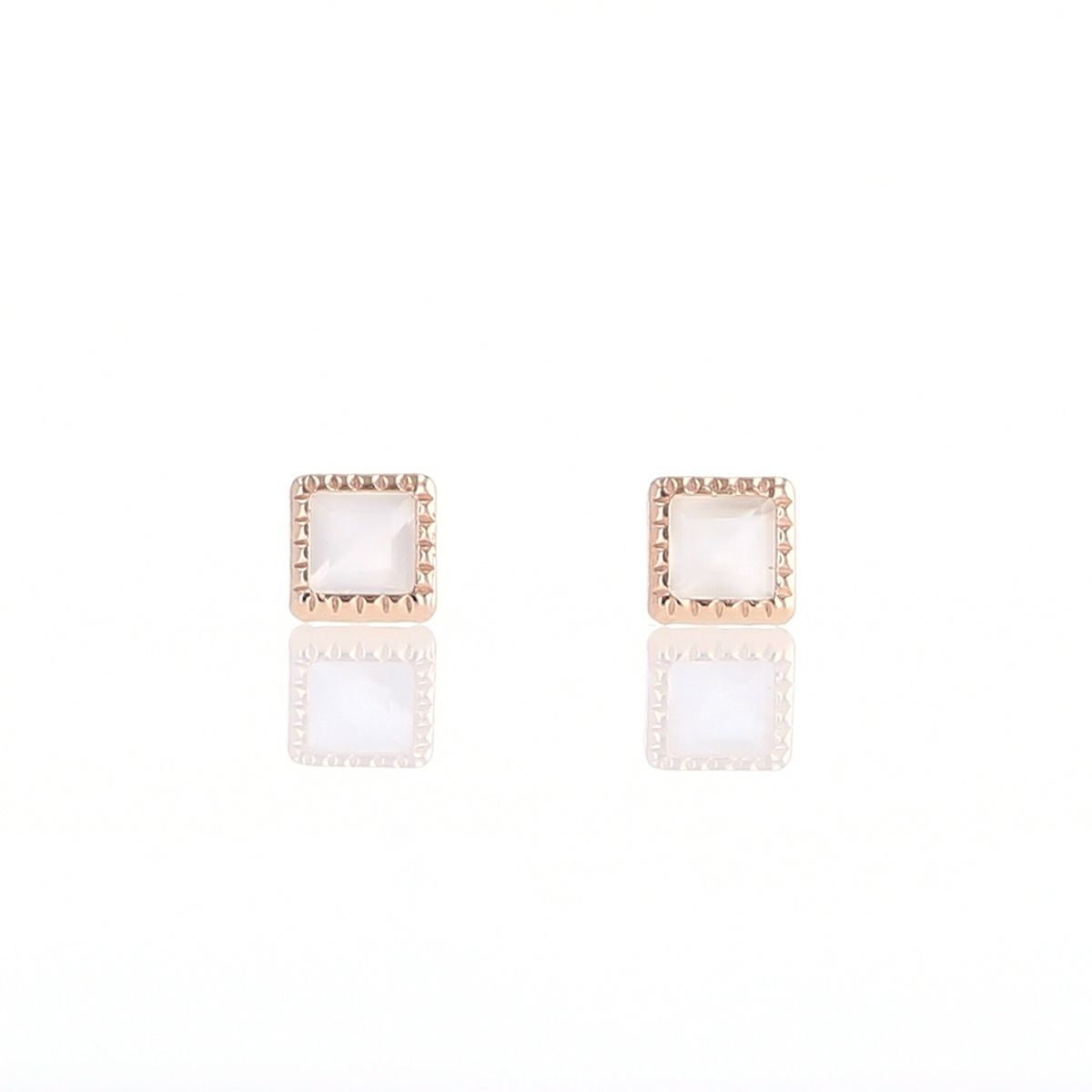 K10 PG ムーンストーン ピアス ピンクゴールド 10金 6月 誕生石 誕生日 プレゼント レディース 20代 30代 40代 10k k10 天然石