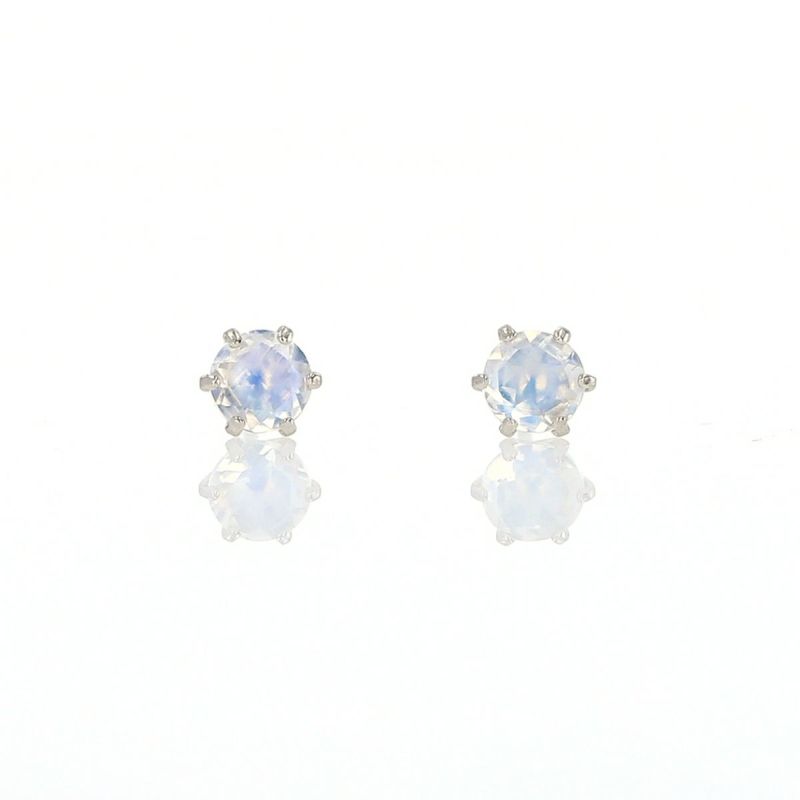 プラチナ ロイヤルブルームーンストーン ピアス PT PT900 6月 誕生石 誕生日 プレゼント レディース 20代 30代 40代 10k k10 天然石