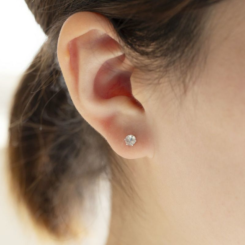 プラチナ ロイヤルブルームーンストーン ピアス PT PT900 6月 誕生石 誕生日 プレゼント レディース 20代 30代 40代 10k k10 天然石