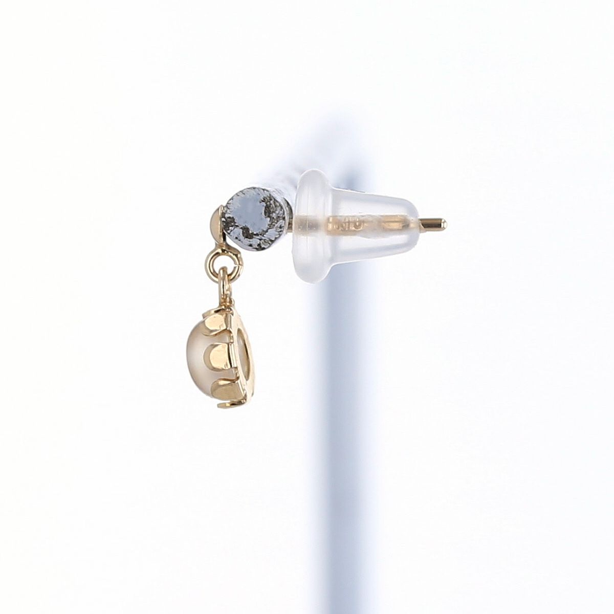 K10 YG ムーンストーン ピアス イエローゴールド 10金 6月 誕生石 誕生日 プレゼント レディース 20代 30代 40代 10k k10 天然石