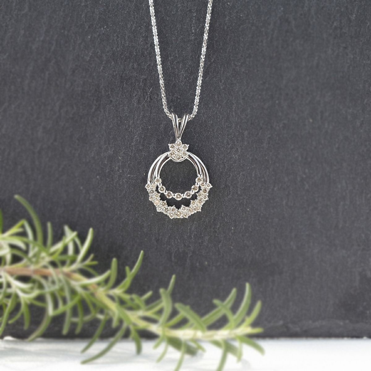 プラチナ ダイヤモンド ネックレス 1ct レディース 30代 40代 50代 妻 女性 結婚記念日 キラキラ スイング