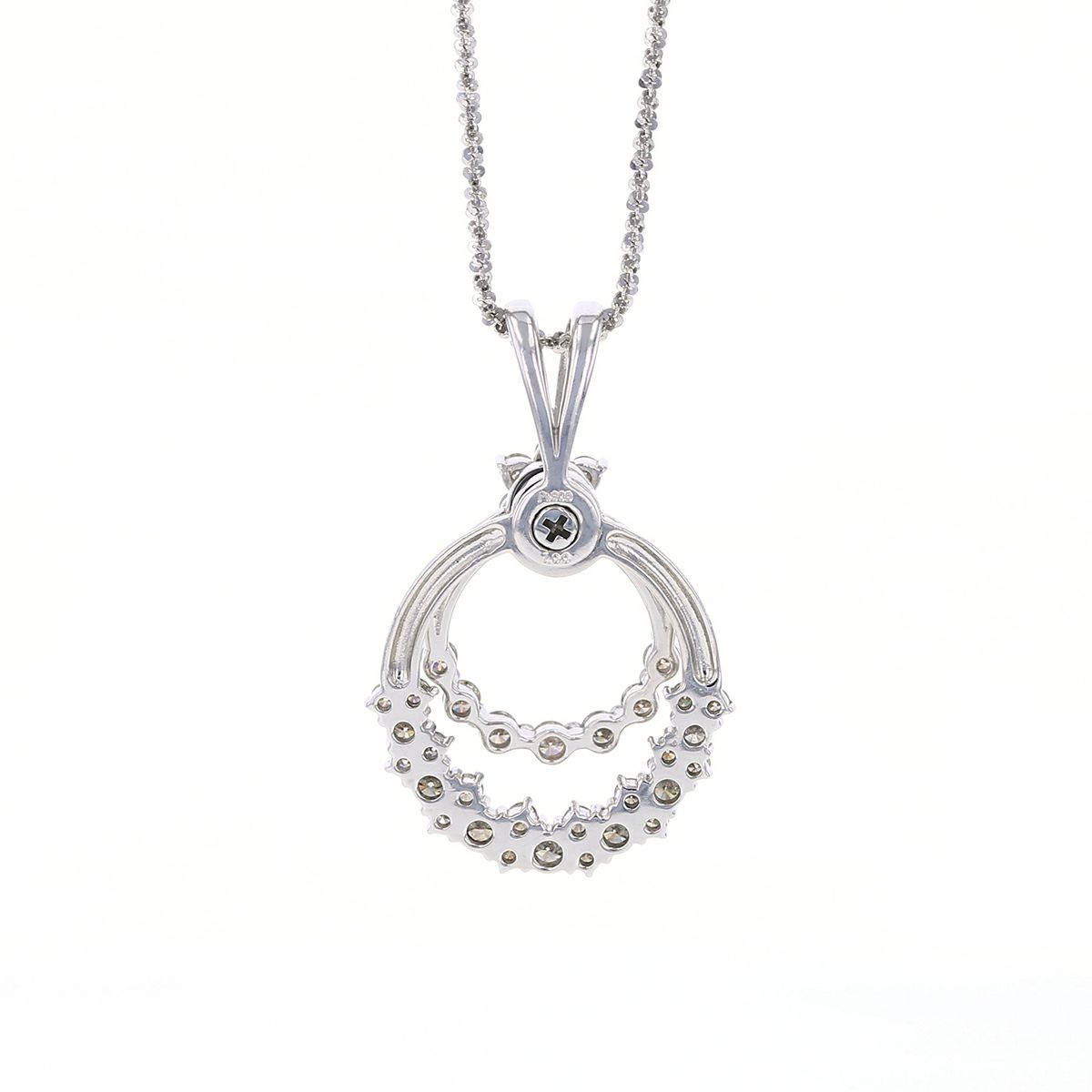 プラチナ ダイヤモンド ネックレス 1ct レディース 30代 40代 50代 妻 女性 結婚記念日 キラキラ スイング