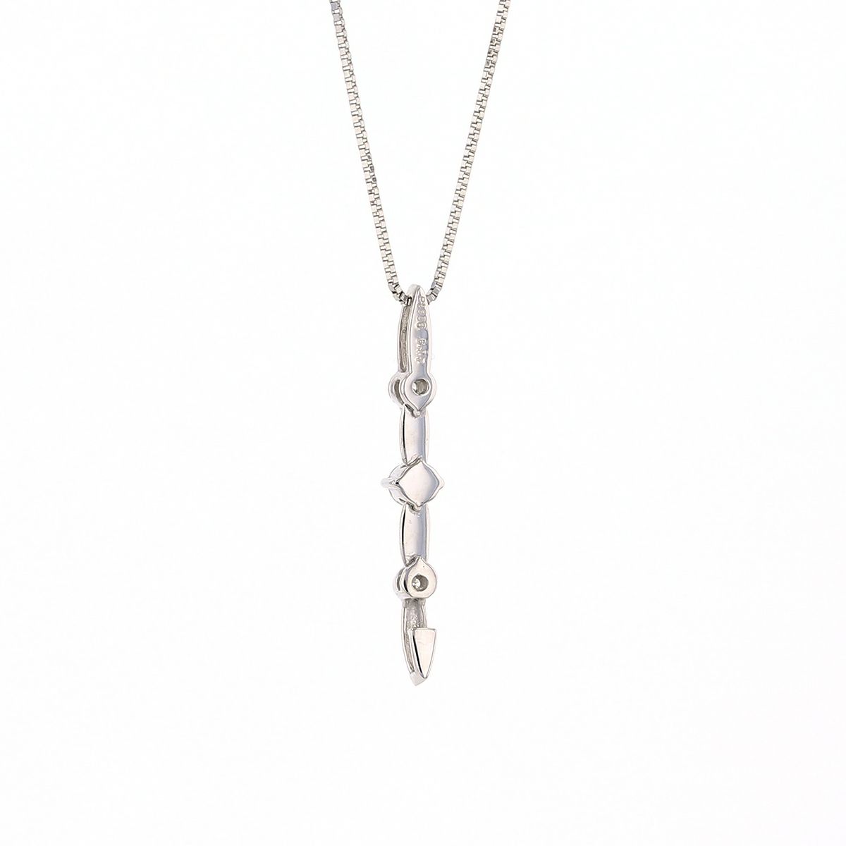 プラチナ ダイヤモンド ネックレス 3ストーン スリーストーン トリロジー レディース 2way 30代 40代 50代 妻 彼女 女性 結婚記念日 キラキラ PT PT950 誕生日プレゼント ギフト