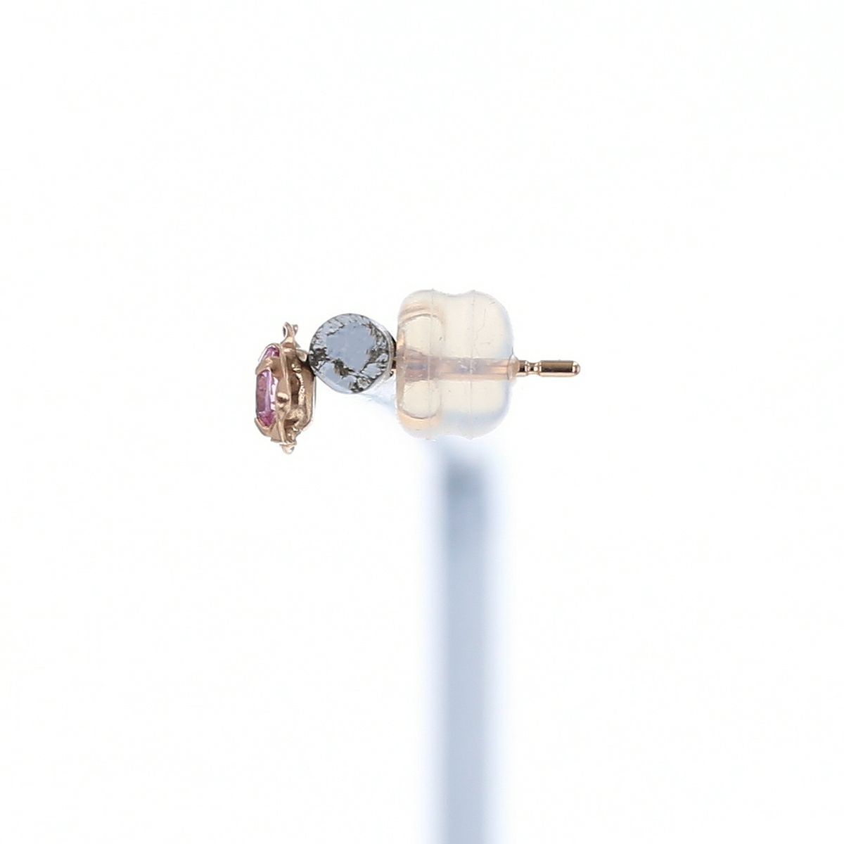 K18 PG ピンクサファイア ピアス 9月 ギフト レディース 18k 誕生石 ピンクゴールド レディース 彼女 妻 プレゼント 誕生日プレゼント