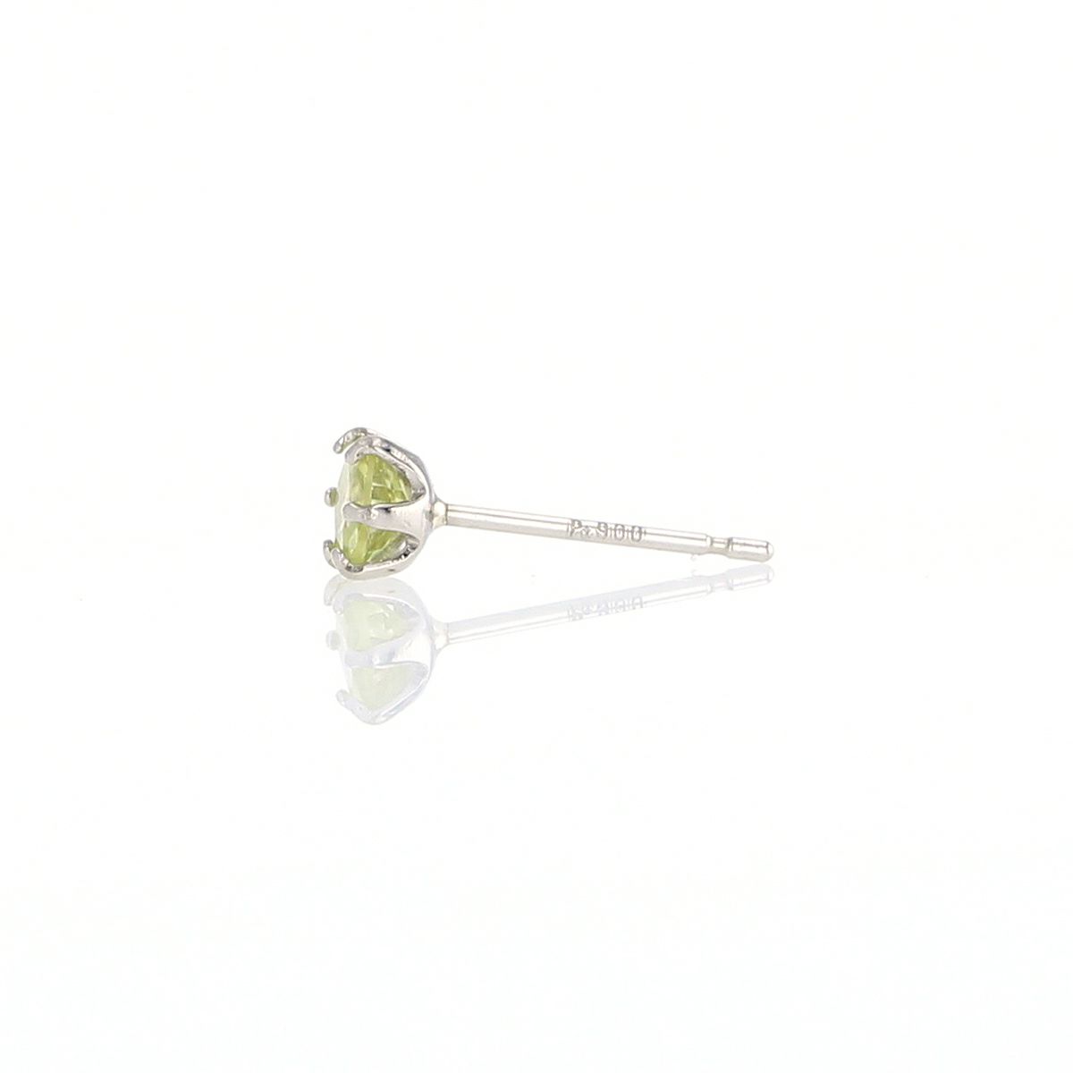 プラチナ スフェーン ピアス PT900 7月 誕生石 誕生日プレゼント ギフト レディース 妻 彼女 20代 30代 40代 天然石