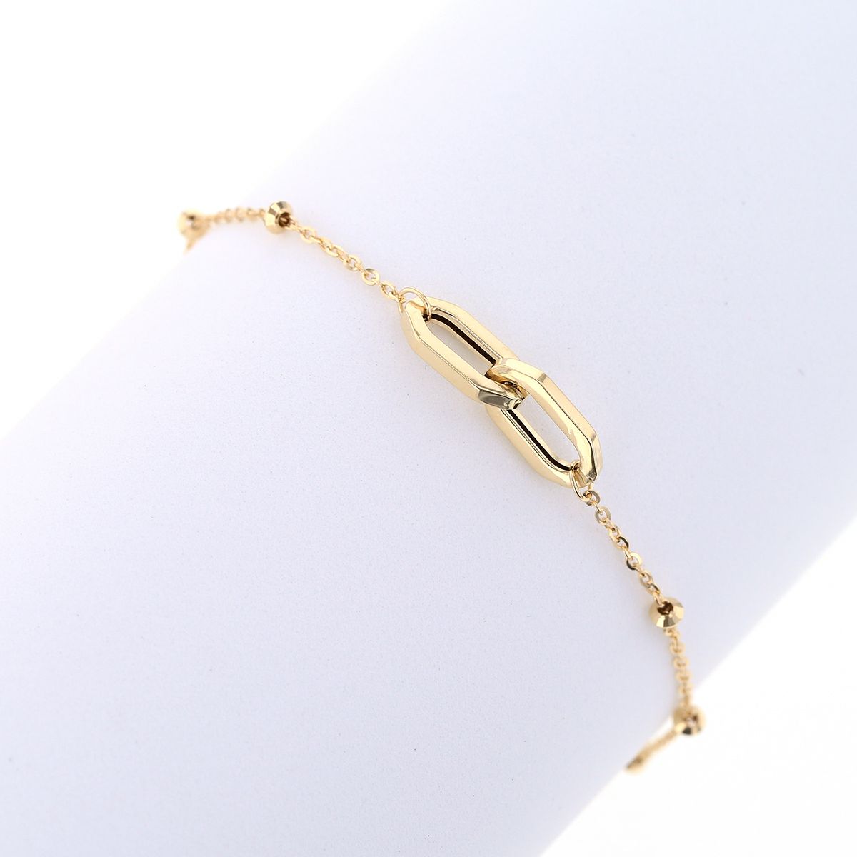 K18 YG ブレスレット イエローゴールド 18K 18金 レディース 妻 彼女 母 30代 40代 誕生日プレゼント 地金