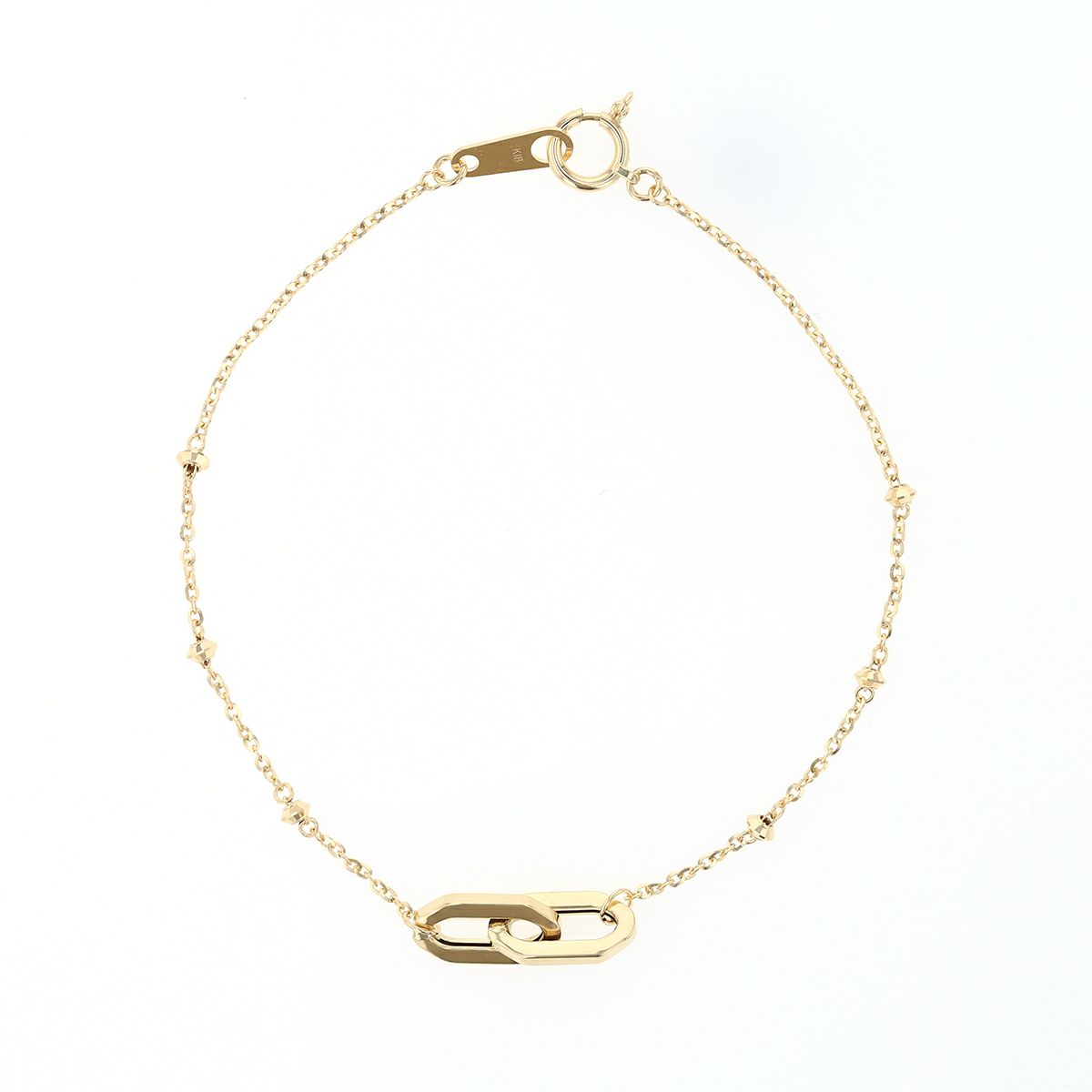 K18 YG ブレスレット イエローゴールド 18K 18金 レディース 妻 彼女 母 30代 40代 誕生日プレゼント 地金