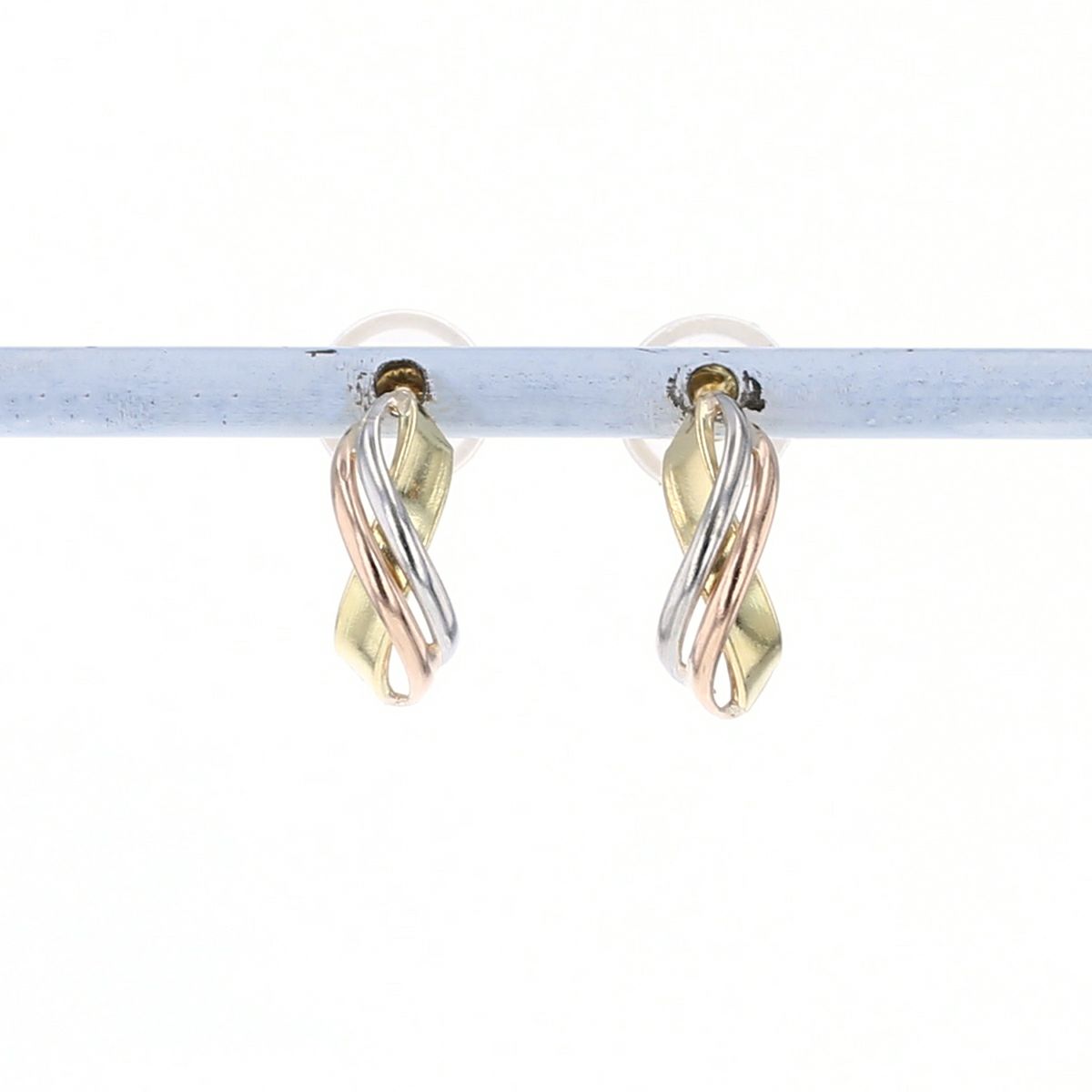 プラチナ900/K18 YG PG ハーフフープピアス  フープ ハーフフープ ピアス フープピアス イエローゴールド ピンクゴールド プラチナ PT900 PT レディース 20代 30代 40代 誕生日 プレゼント ギフト 女性 彼女 妻