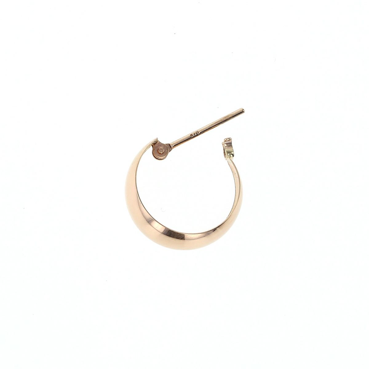 K10 YG フープ 月甲ピアス ピアス フープピアス イエローゴールド レディース 20代 30代 40代 誕生日 プレゼント ギフト 女性 彼女 妻 シンプル