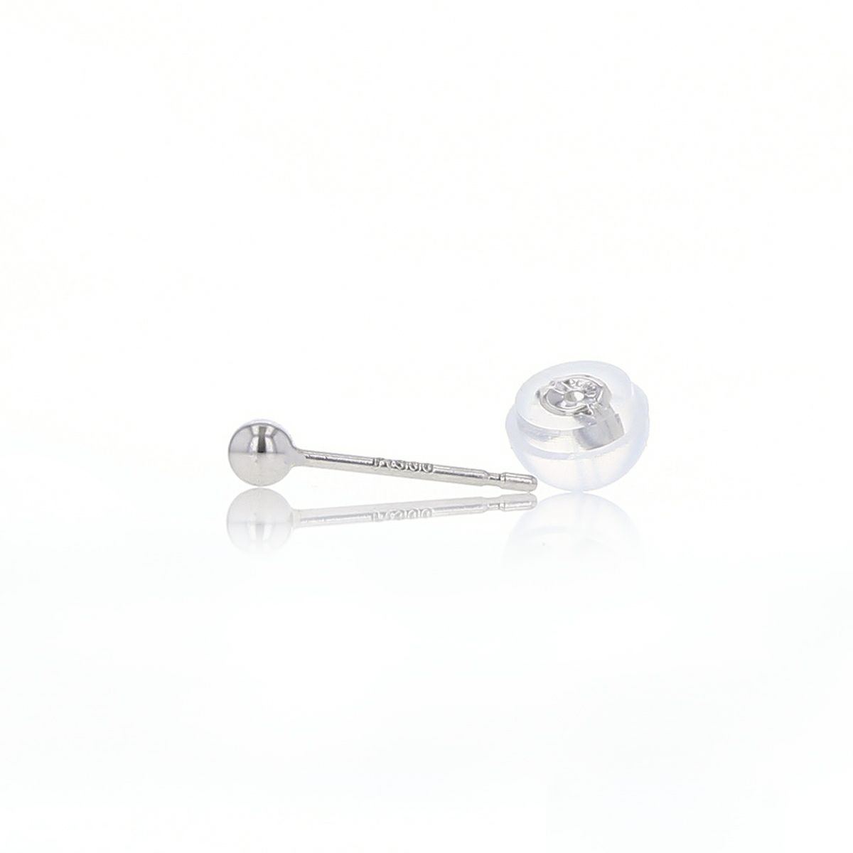 プラチナ 丸玉 ピアス 2.5mm