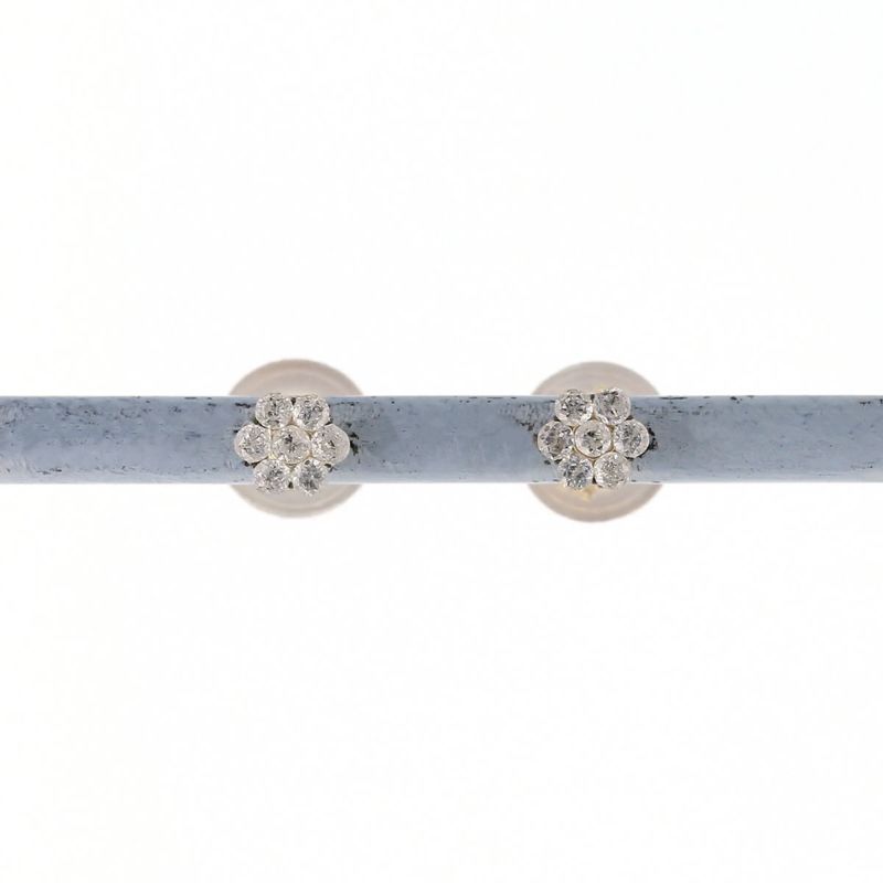 K10 YG ダイヤモンド ピアス | IKEDAジュエリーオンライン