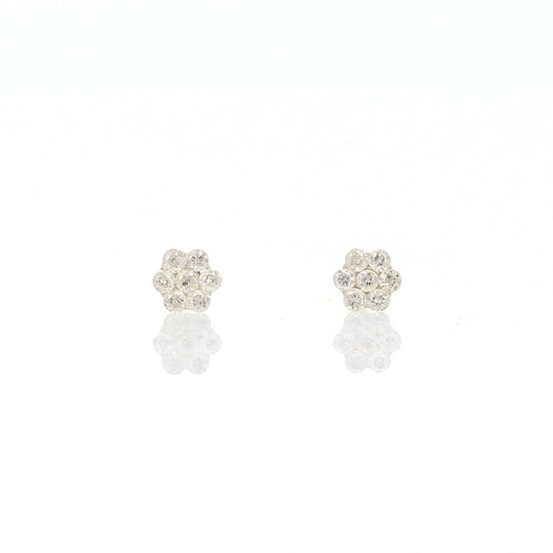 K10 YG ダイヤモンド ピアス | IKEDAジュエリーオンライン